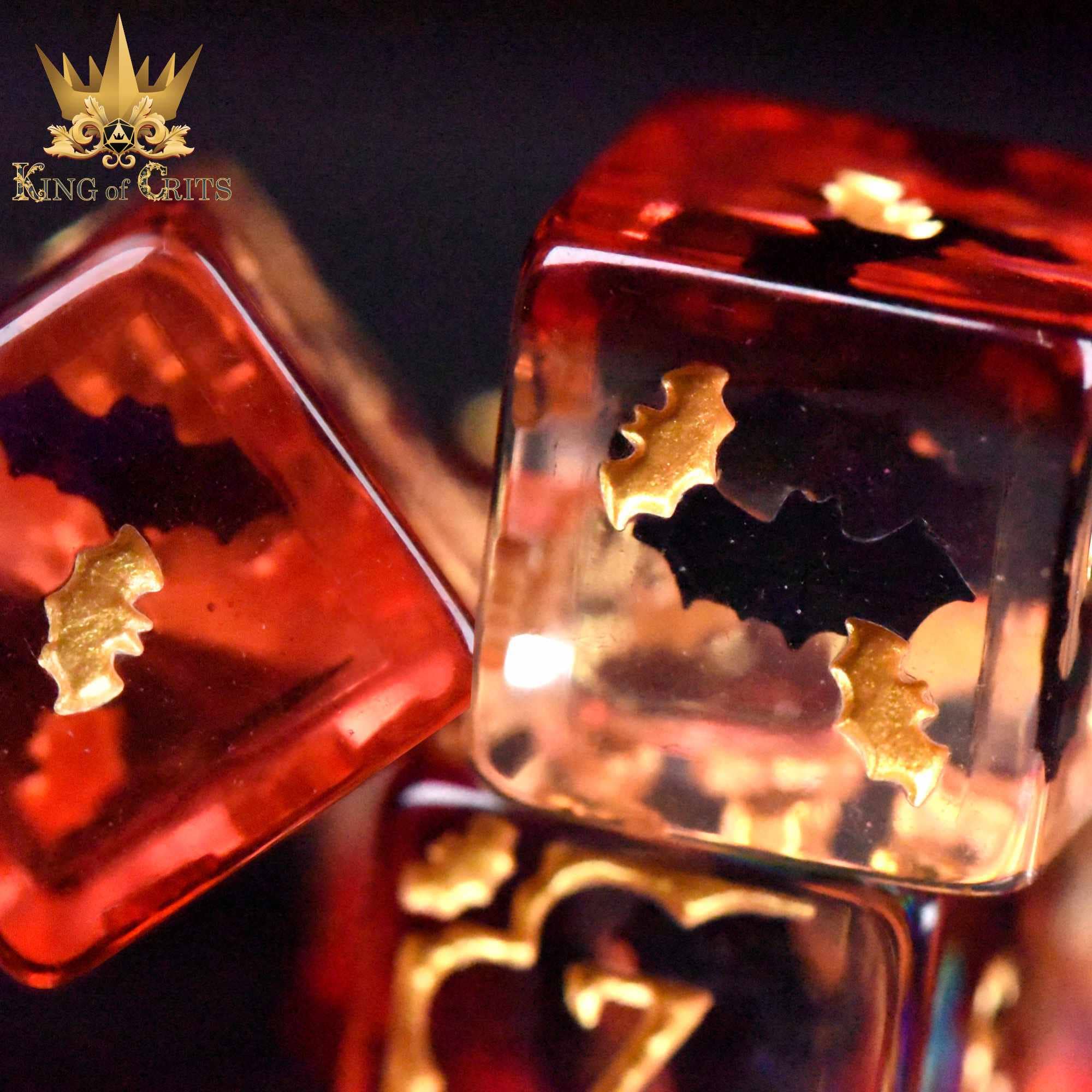 Blood Bats & Beyond - 11 Dice Set - Image 7