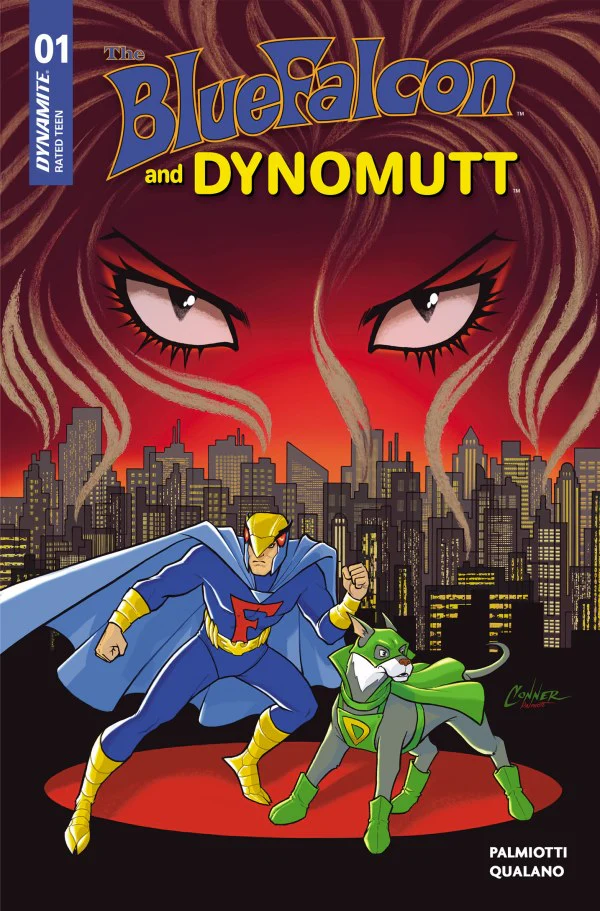 BLUE FALCON & DYNOMUTT #1 CVR B AMANDA CONNER VAR