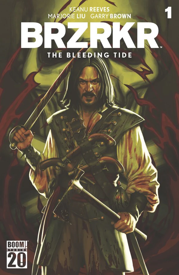 BRZRKR: The Bleeding Tide #1 B Variant (Dressed Puebla)