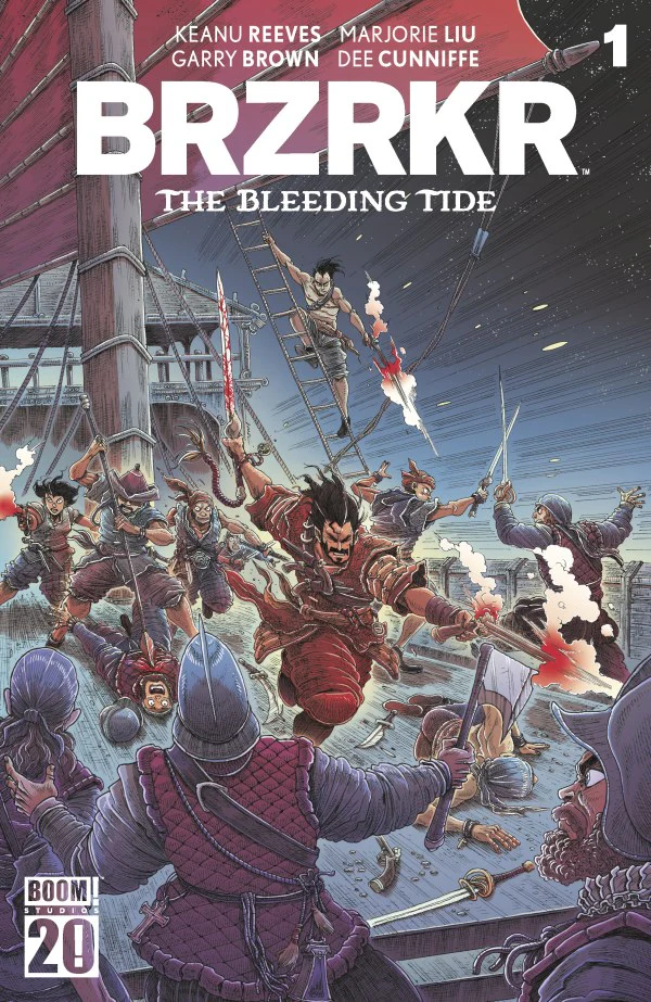 BRZRKR: The Bleeding Tide #1 K FOC Reveal Variant (Dressed Stokoe)