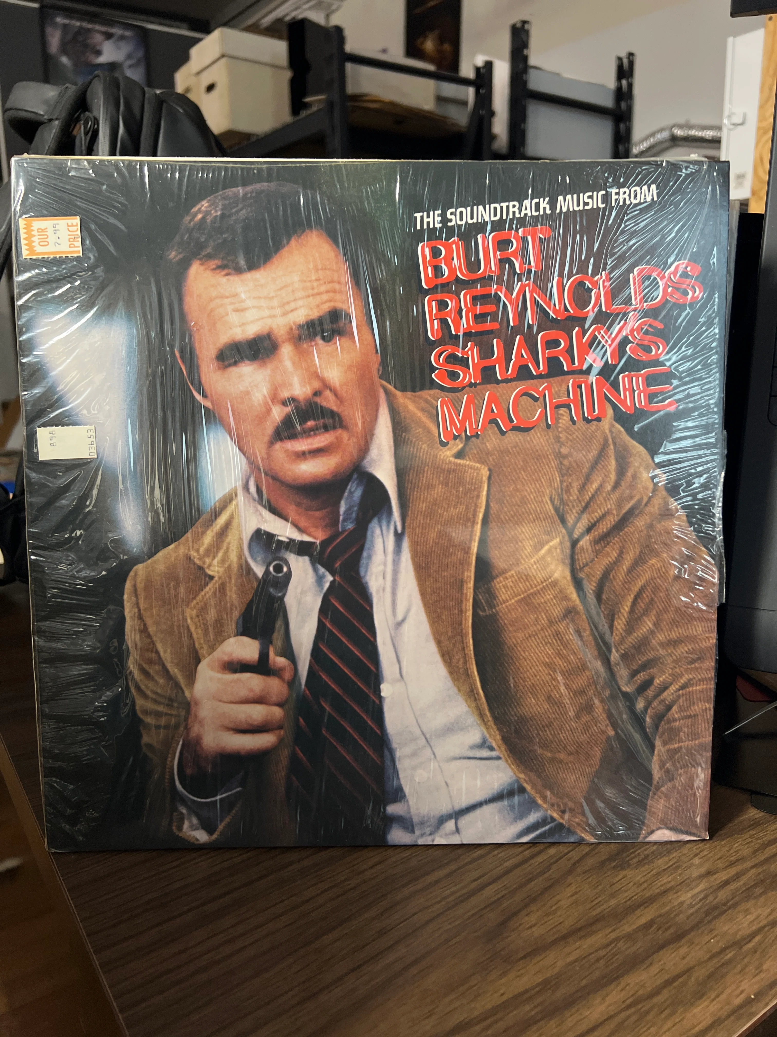 Burt Reynolds : Sharky's Machine Soundtrack LP OST EX/EX