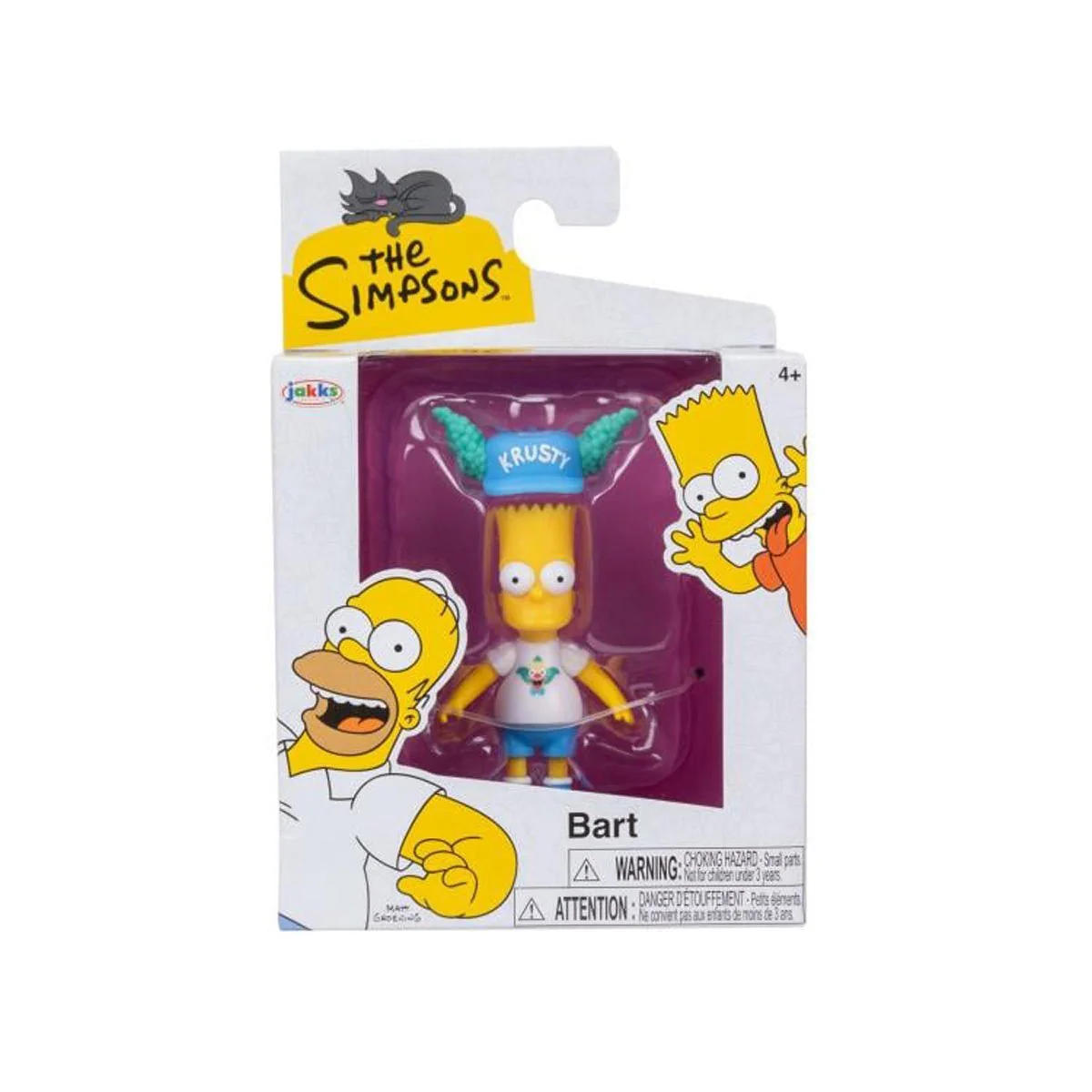 Camp Krusty Bart - Simpsons Wave 3 Jakks 2.5" Figure MIB