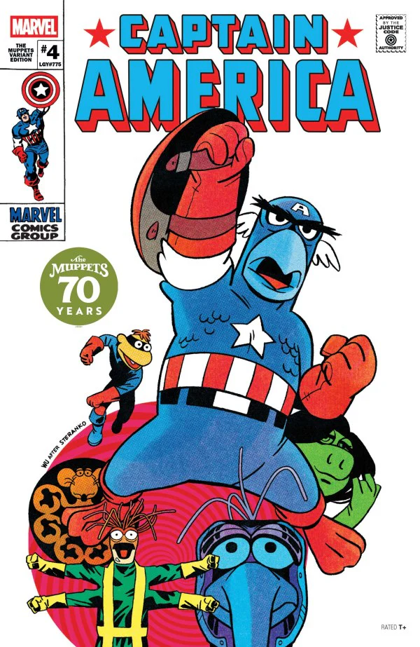 CAPTAIN AMERICA #4 (2025) ANNIE WU MUPPETS VARIANT
