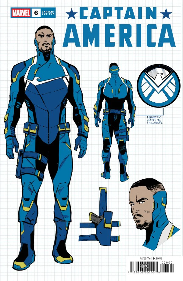 CAPTAIN AMERICA #6 (2026) VALERIO SCHITI DESIGN INC 1:10 VARIANT
