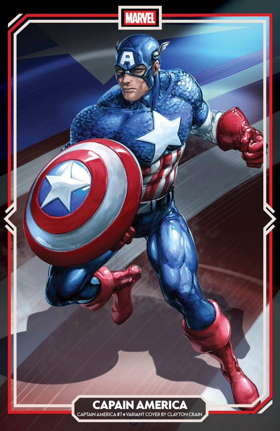 CAPTAIN AMERICA #7 (2026) CLAYTON CRAIN VARIANT
