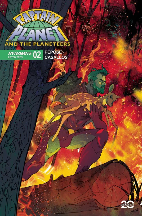 CAPTAIN PLANET #2 CVR C CHRISTIAN WARD VAR