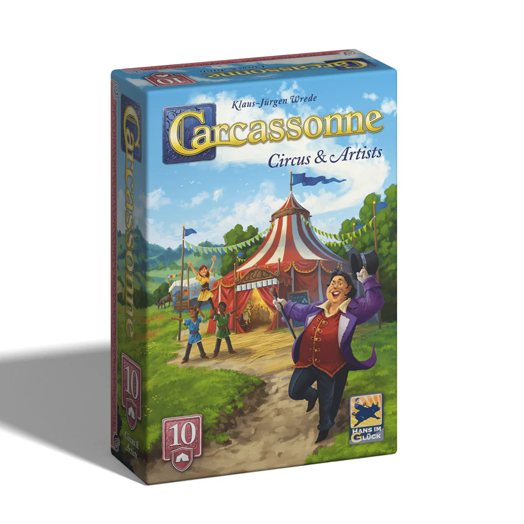 Carcassonne Expansion #10 (V3.1) : Circus & Artists (English) - Image 2