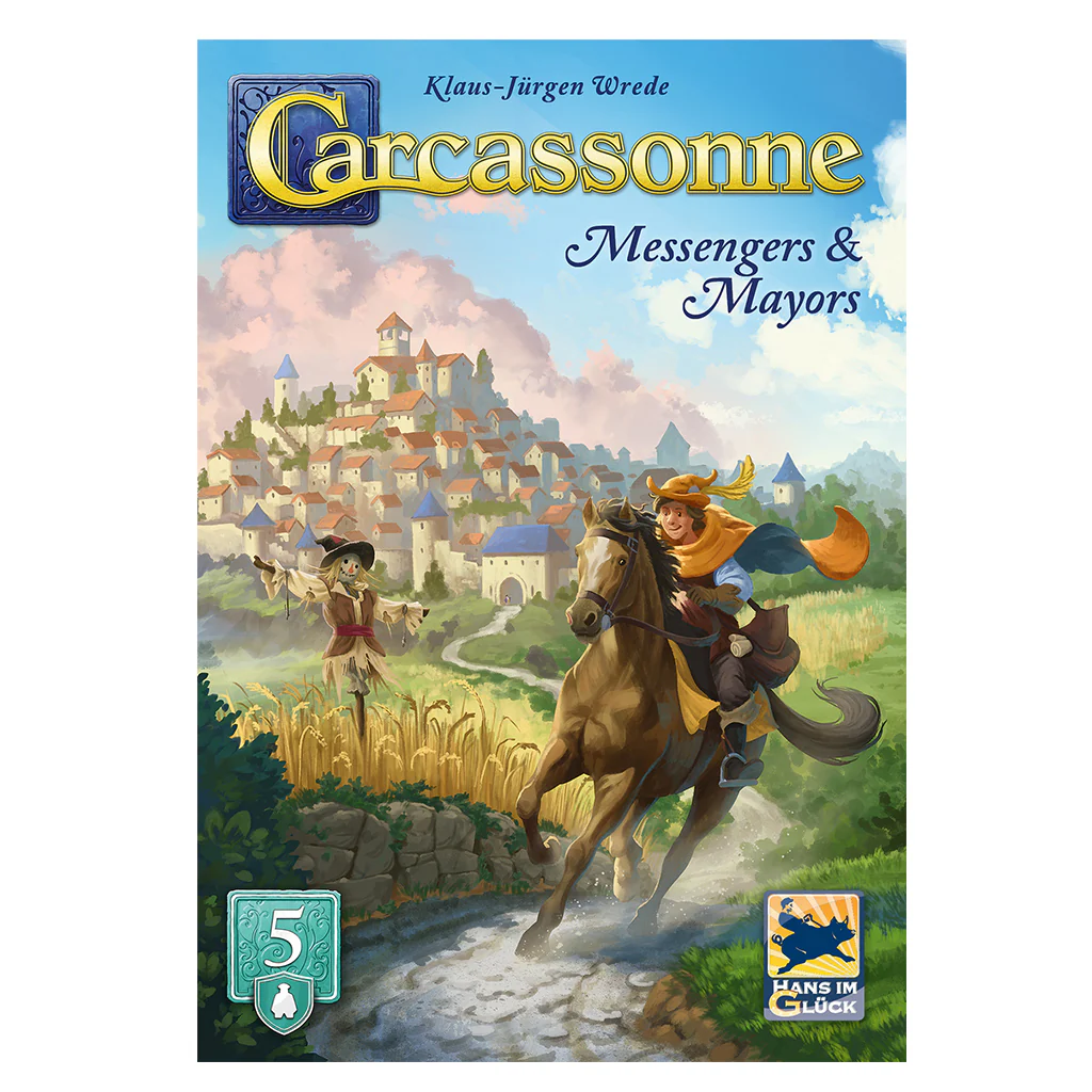 Carcassonne Expansion #5 (V3.1) : Messengers & Mayors (English)
