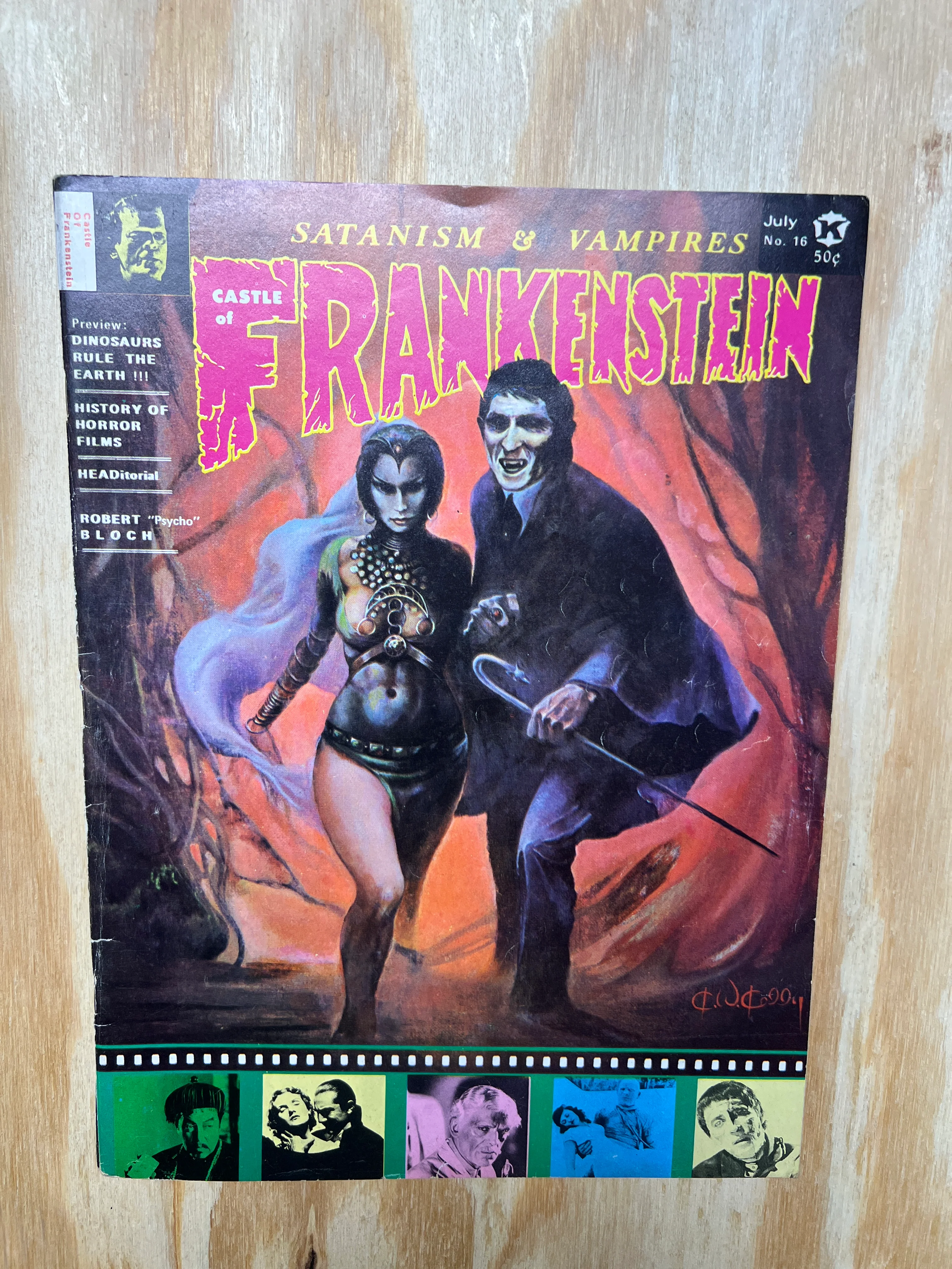 Castle of Frankenstein #16 (1962-1975 Gothic Castle Publishing)