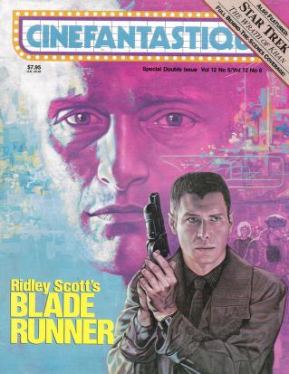 CINEFANTASTIQUE VOL 12 NO 5 / VOL 12 NO 6 COVER B (1981) Blade Runner Cover