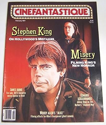 CINEFANTASTIQUE VOL 21 NO 4 (1991) Stephen King Interview