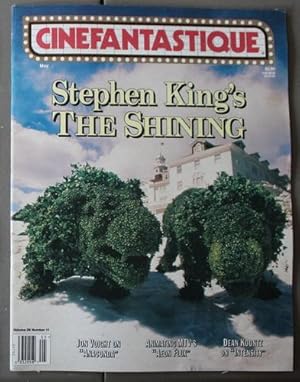 CINEFANTASTIQUE VOL 28 NO 11 COVER A (1997) Stephen King The Shining Mini-Series