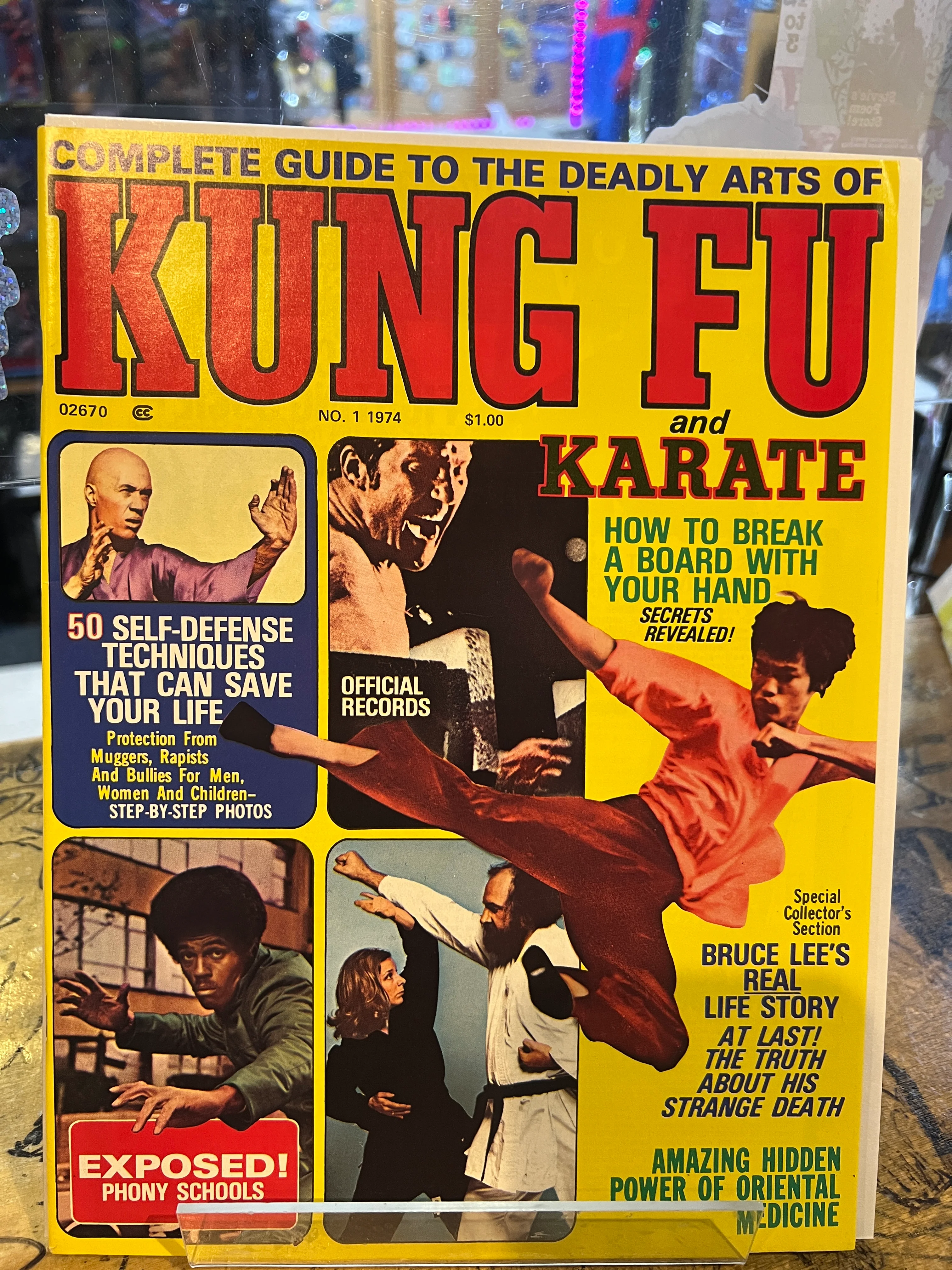 Complete Guide to the Deadly Arts of Kung Fu And Karate #1 1974