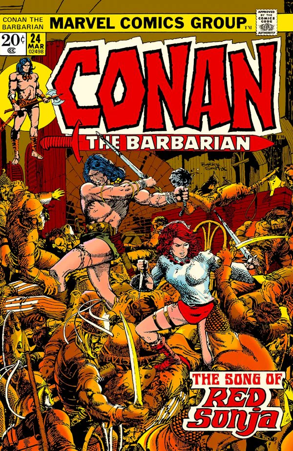 Conan The Barbarian #024 1st Full / Cover Appearance of Red Sonja