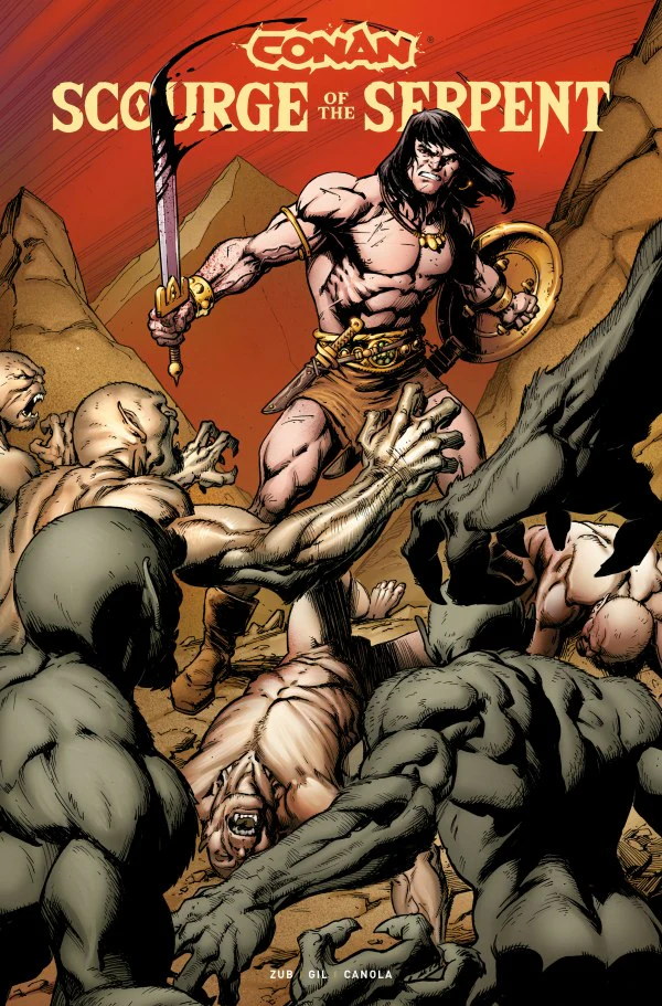 CONAN: SCOURGE OF THE SERPENT #4 (OF 4) CVR C MARK BAGLEY VAR (MR)