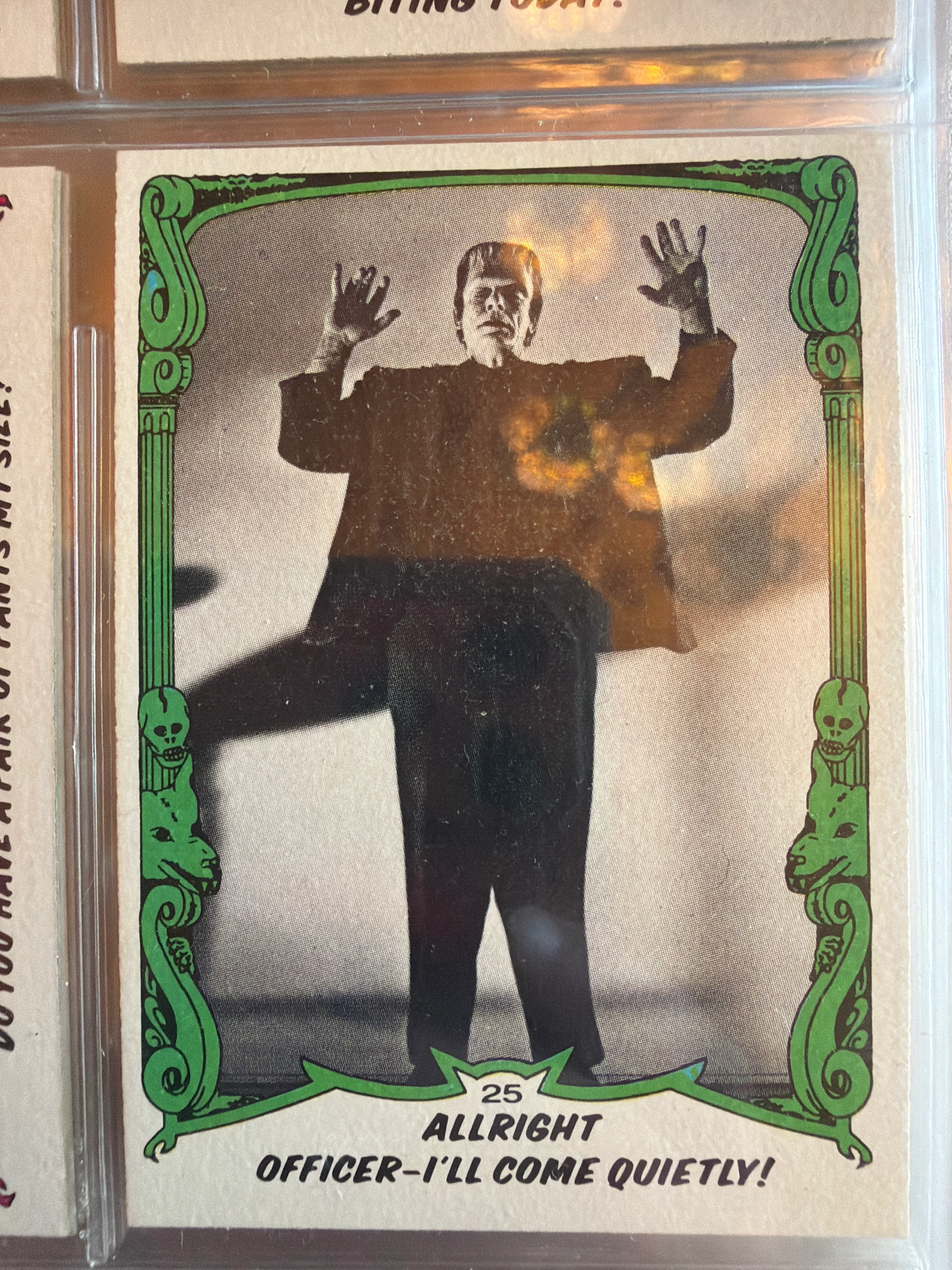 Creature Feature (1980 Topps Trading Card Series) #25