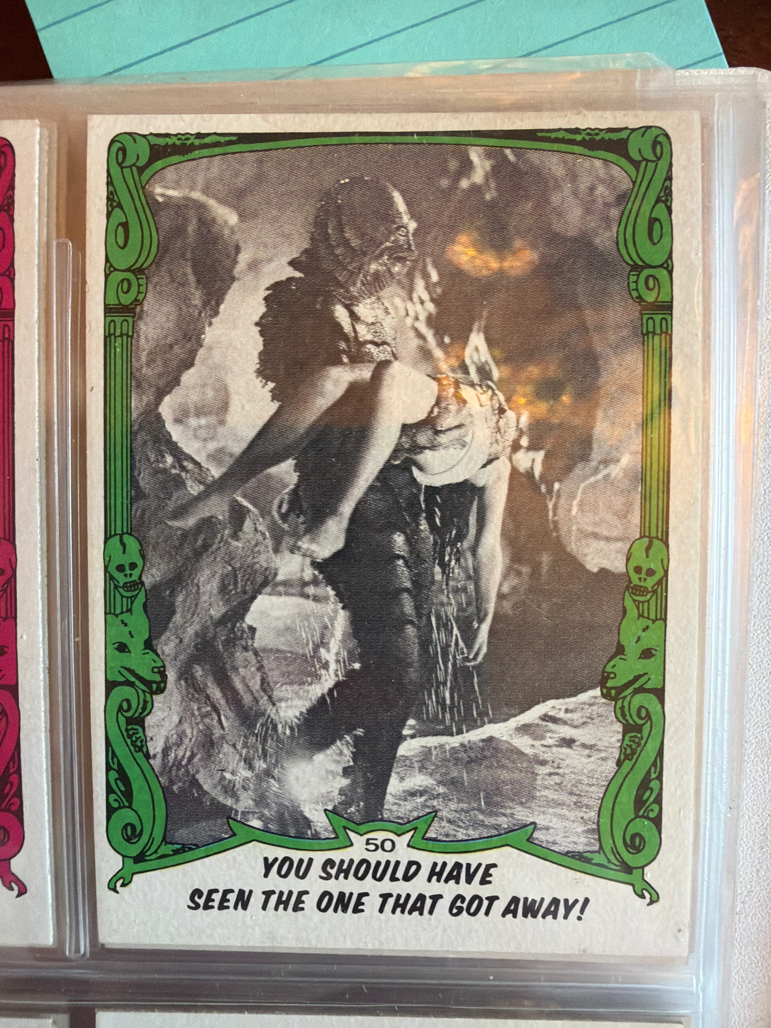Creature Feature (1980 Topps Trading Card Series) #50