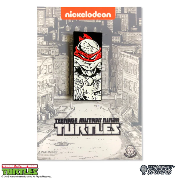Enamel Pin: Cut Up Ninja - TMNT Pin