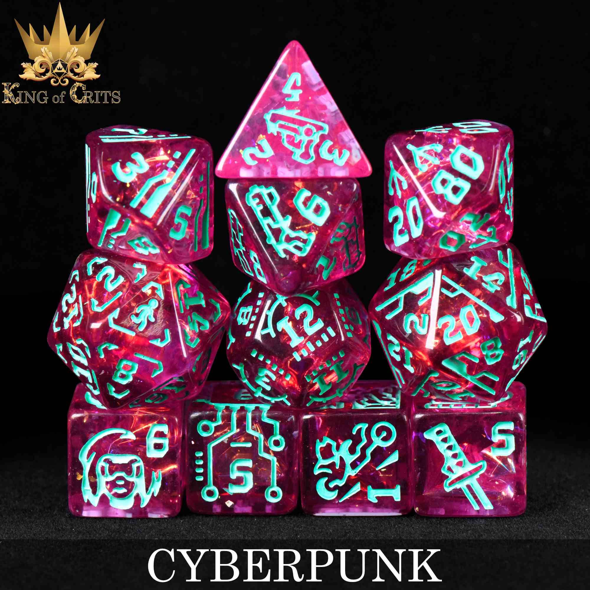 Cyberpunk - 11 Dice Set - Image 2