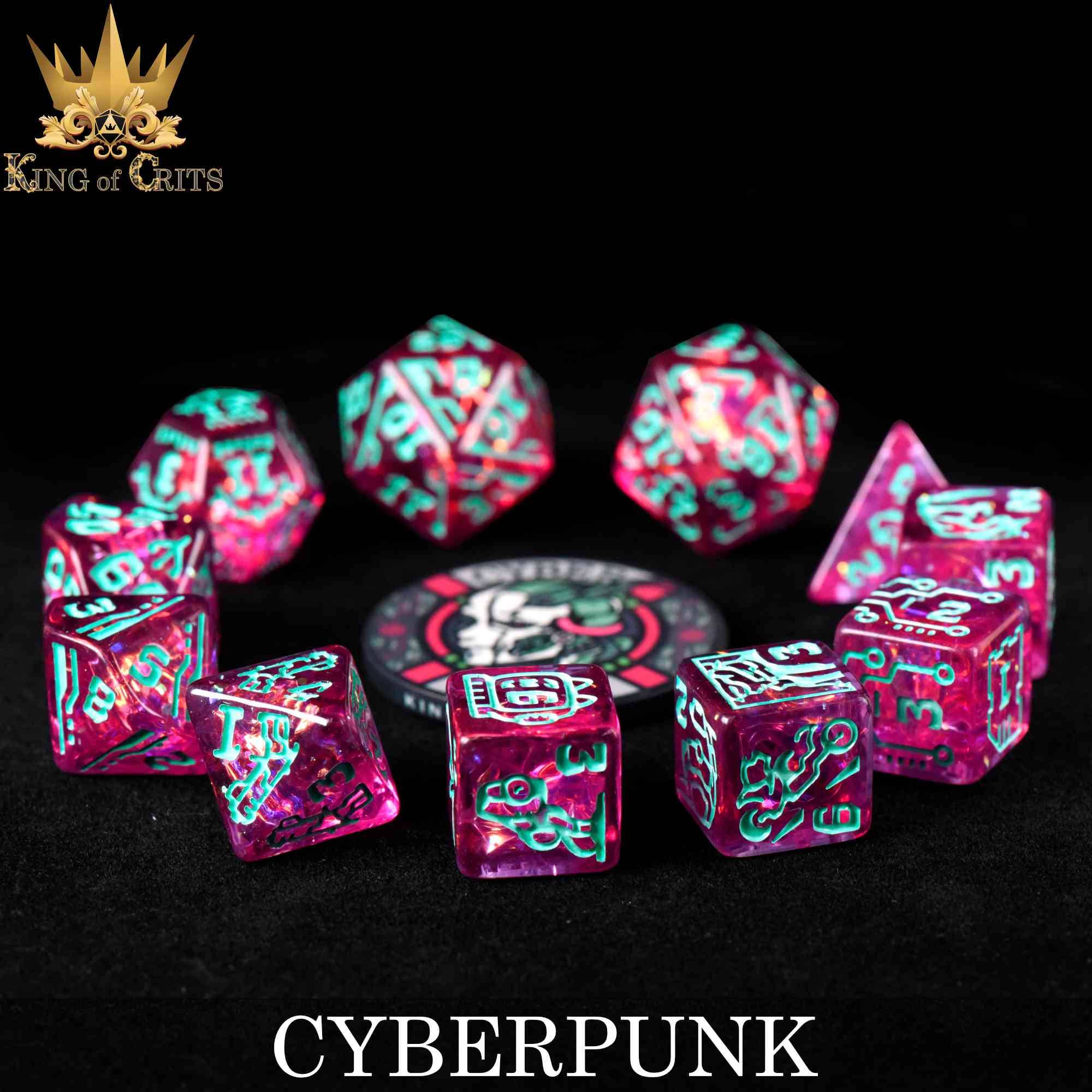 Cyberpunk - 11 Dice Set - Image 3
