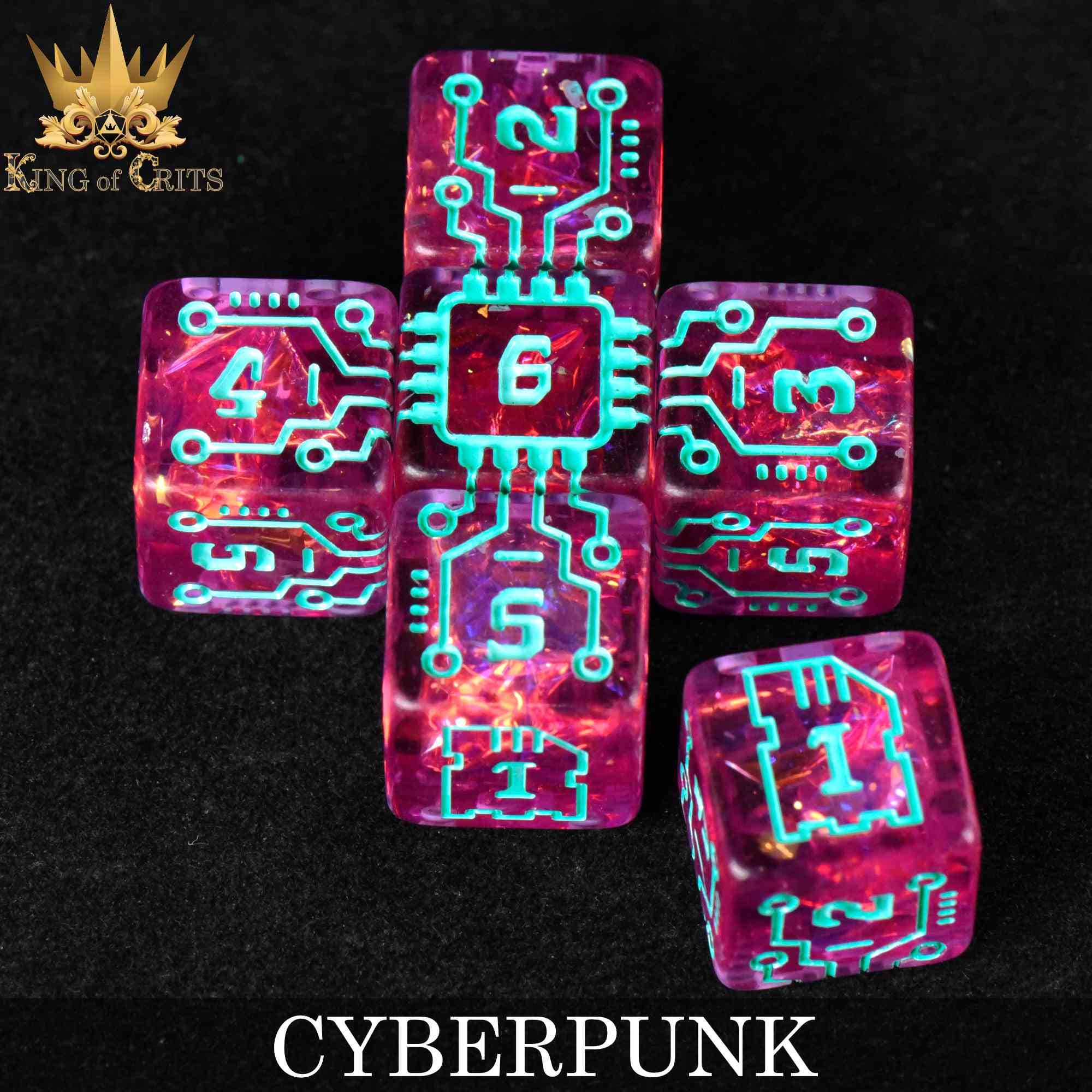 Cyberpunk - 11 Dice Set - Image 5