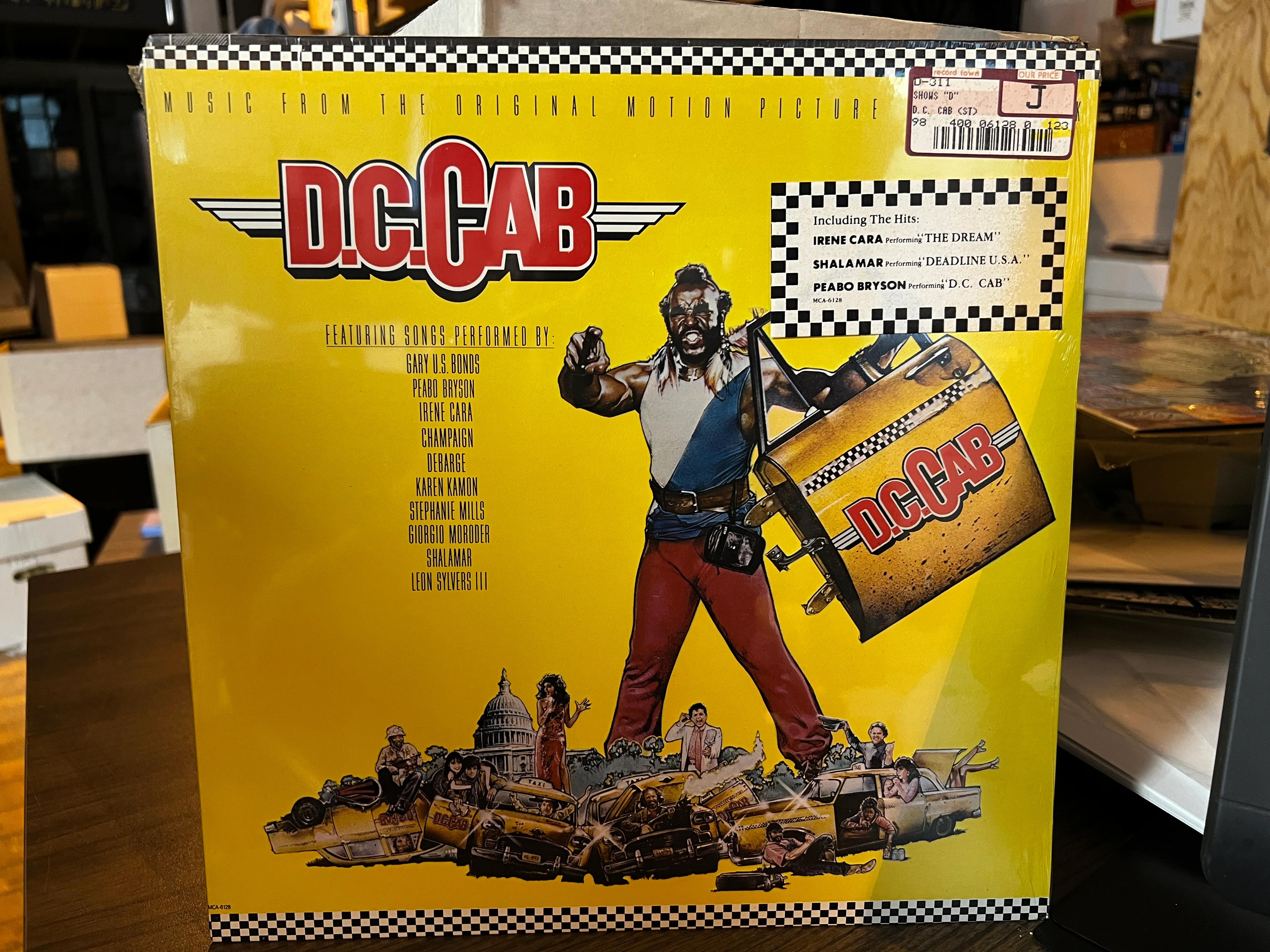 D.C. Cab : Original Soundtrack OST LP : Sealed - Image 2
