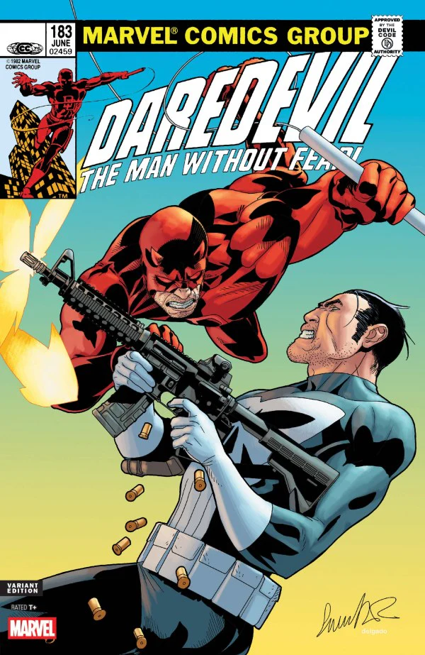 DAREDEVIL #183 FACSIMILE EDITION SALVADOR LARROCA VARIANT INC 1:25 [NEW PRINTING]