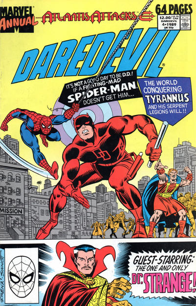 Daredevil Annual #5 (1st Series 1964) ***Incorrectly Named #4 Upon Original Publication But #5 In Line