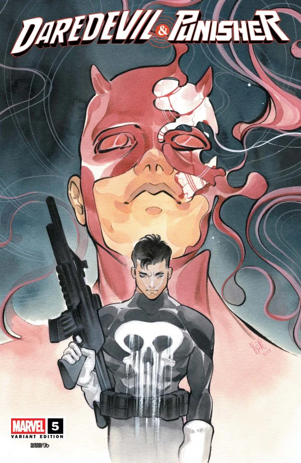 DAREDEVIL/PUNISHER: THE DEVIL'S TRIGGER #5 PEACH MOMOKO VARIANT