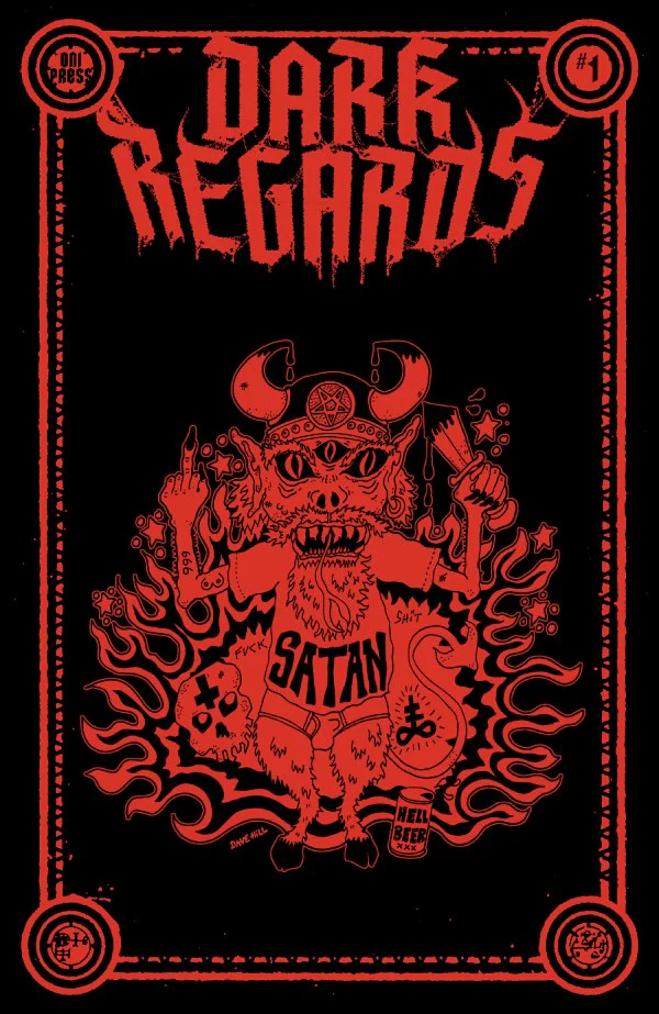 DARK REGARDS #1 (OF 4) CVR E INC 1:50 DAVE HILL HUMAN BLOOD VAR