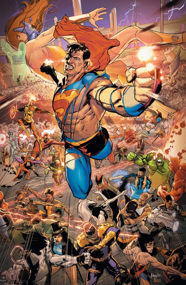 DC K.O. #1 (OF 5) CVR J JAVIER FERNANDEZ ***FOIL VAR