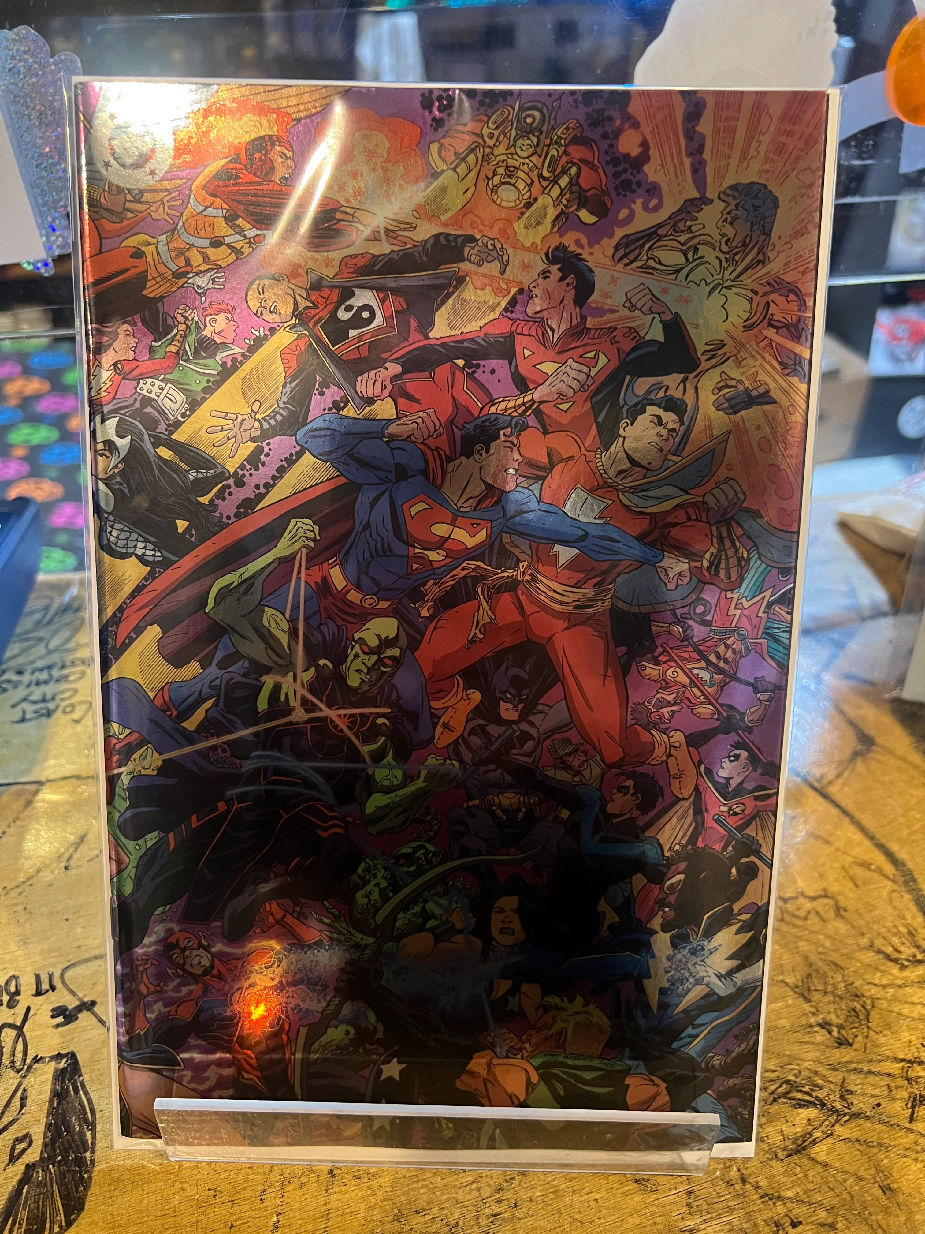 DC K.O. #1 (OF 5) Koblish Gold FOIL Lights Out Blind Bag Variant