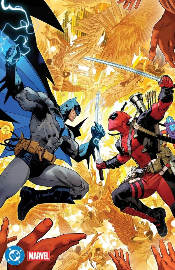 DC MARVEL BATMAN DEADPOOL #1 (ONE SHOT) CVR T DAN MORA ***FOIL VAR