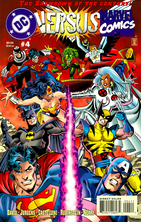 DC Versus Marvel / Marvel Versus DC #4