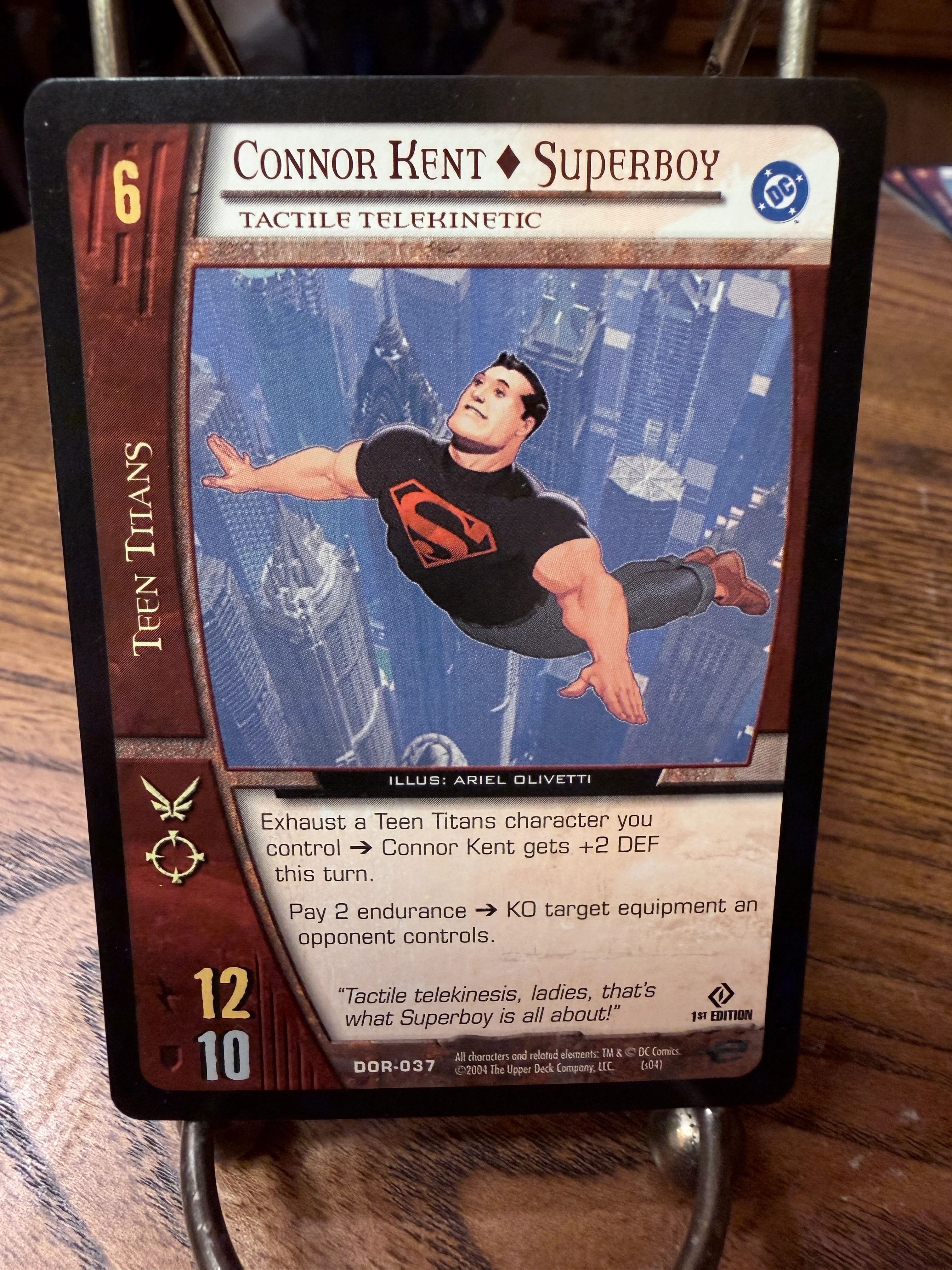 DC Versus System Card Building Game - Connor Kent : Superboy