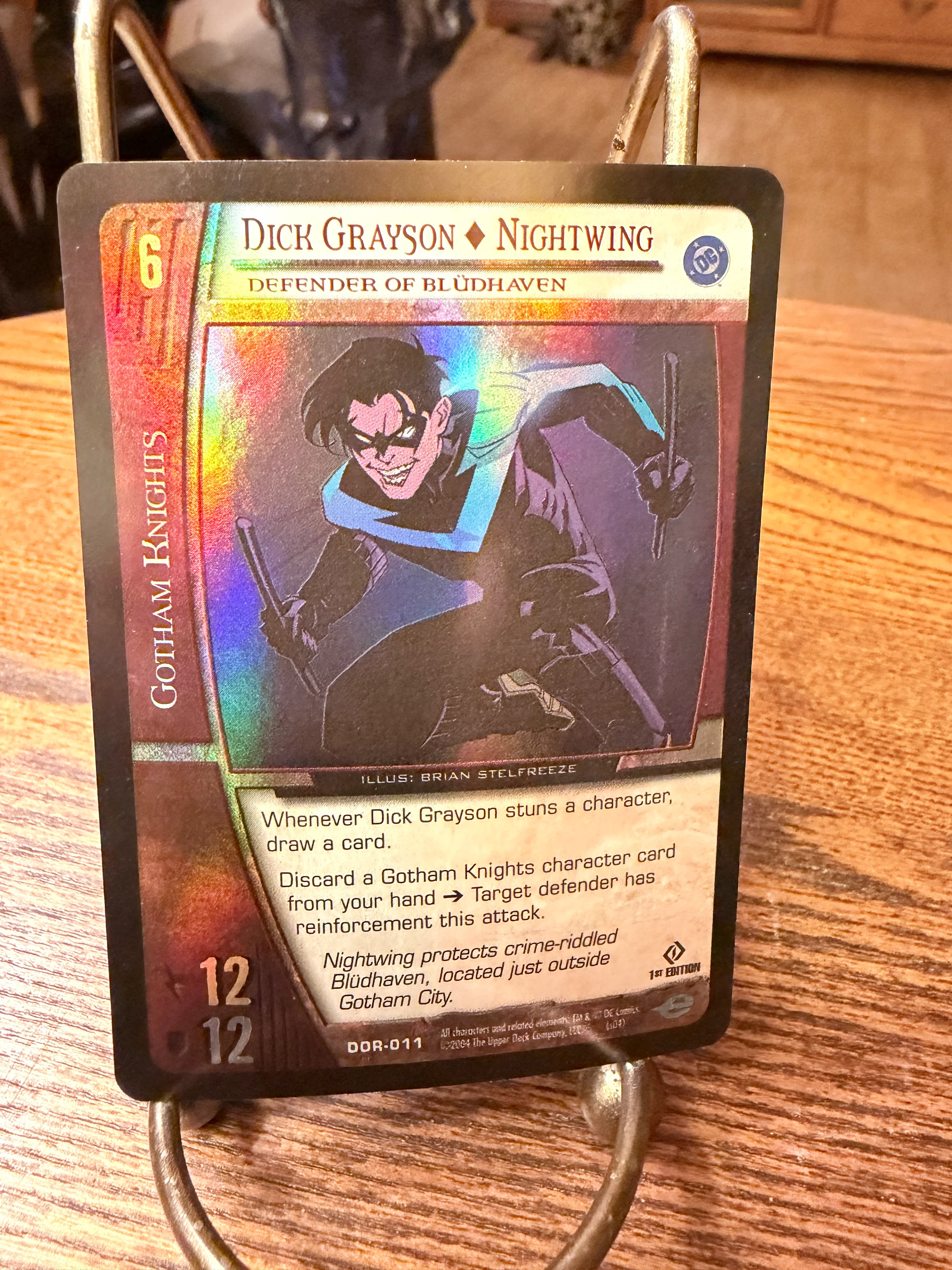 DC Versus System Card Building Game -  Dick Grayson (FOIL)