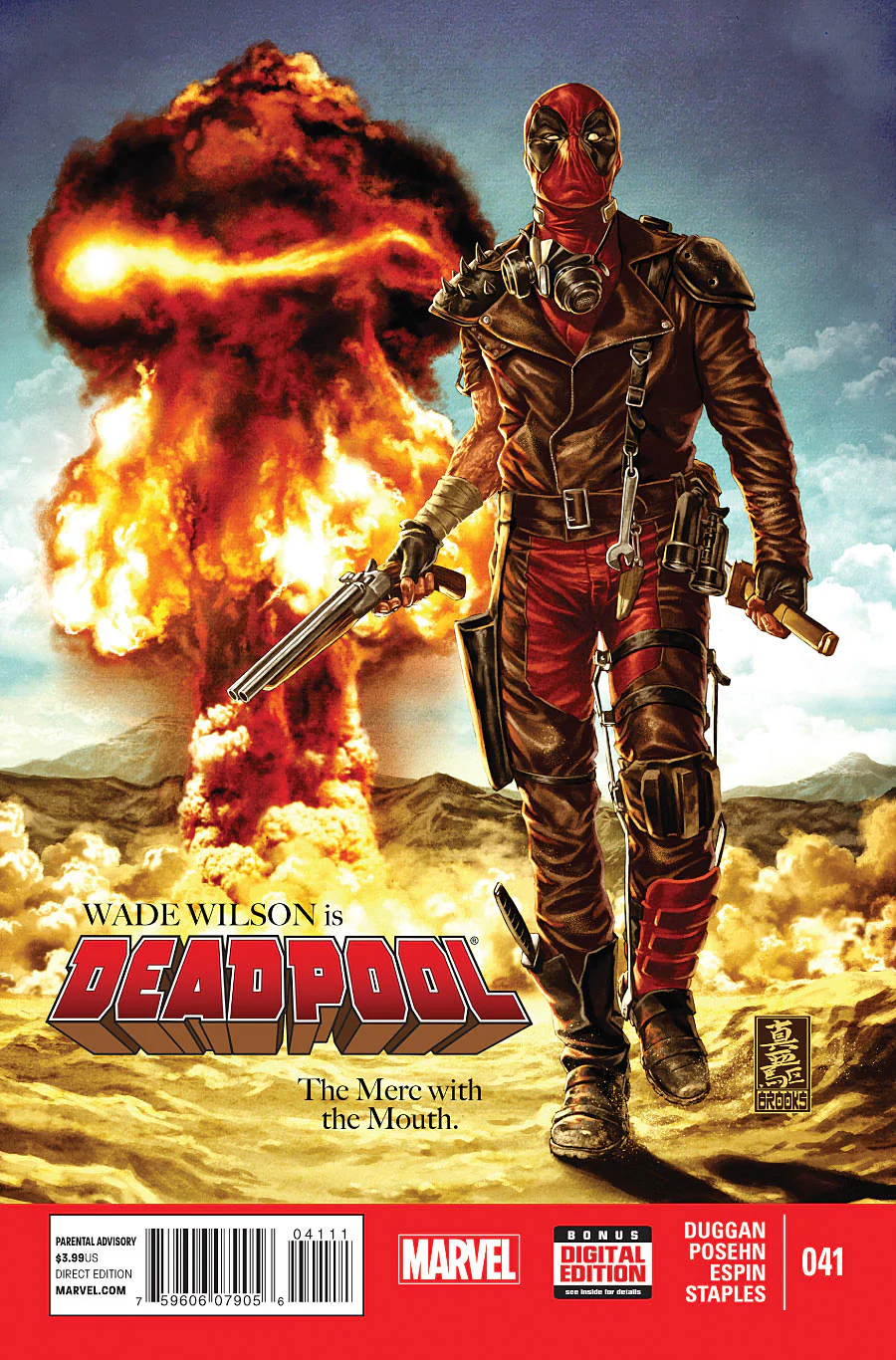 Deadpool (2012) #41 Mad Max Homage
