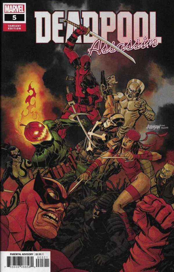 Deadpool: Assassin #5 Dave Johnson Variant
