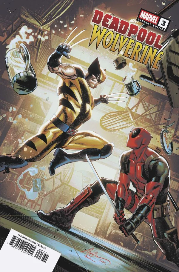 DEADPOOL/WOLVERINE #3 RAFAEL ALBUQUERQUE INC 1:25 VARIANT
