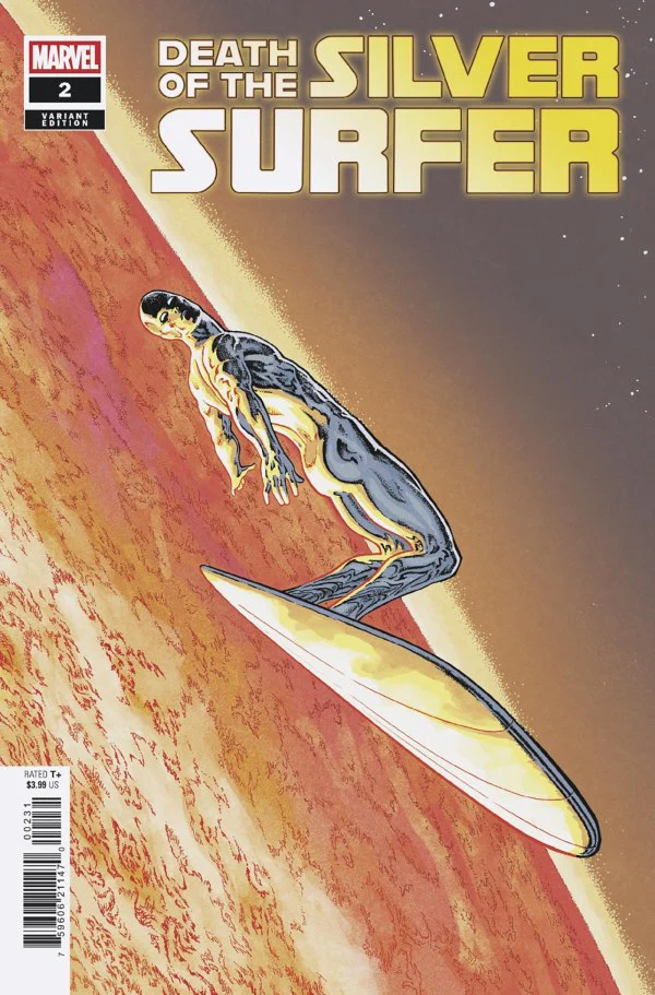 DEATH OF THE SILVER SURFER #2 AARON KUDER VARIANT