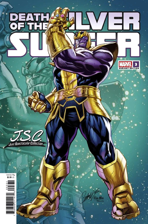 DEATH OF THE SILVER SURFER #3 J. SCOTT CAMPBELL JUST SPECTACULAR COLLECTION VARIANT