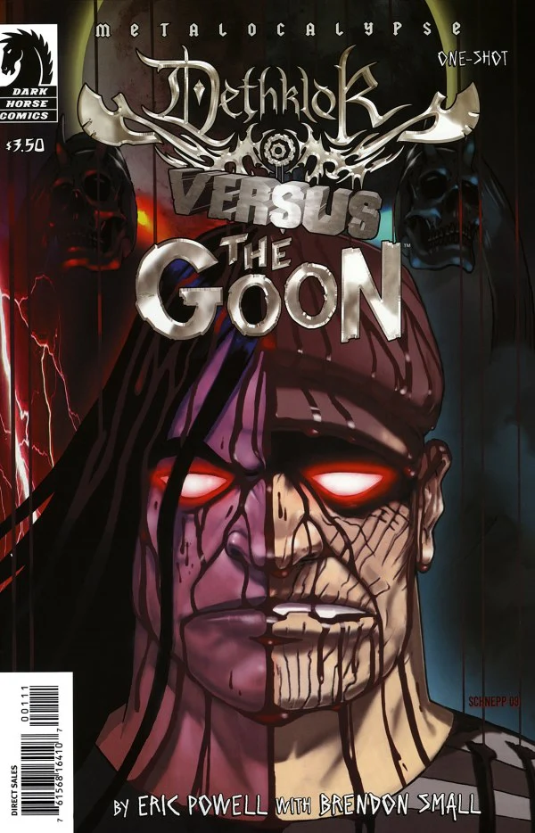 Dethklok Versus The Goon #1 Jon Schnepp Variant