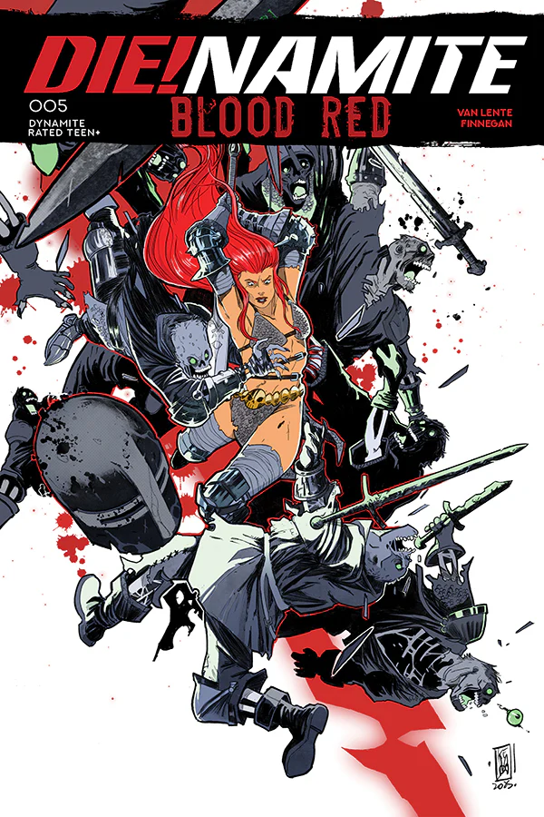 DIE!NAMITE BLOOD RED #5 CVR C EMANUELE ERCOLANI VAR