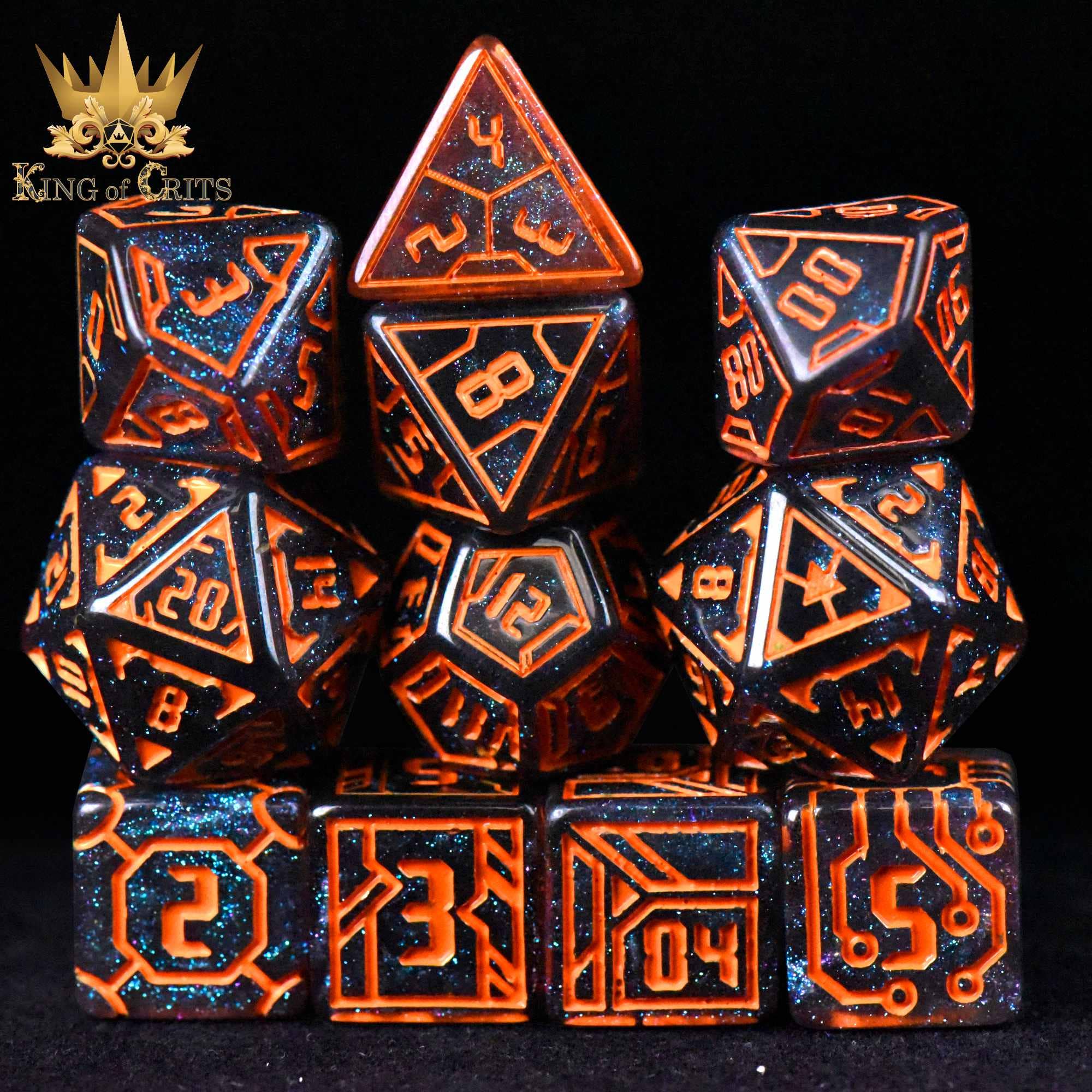 Digital Dystopia - 11 Dice Set - Image 2