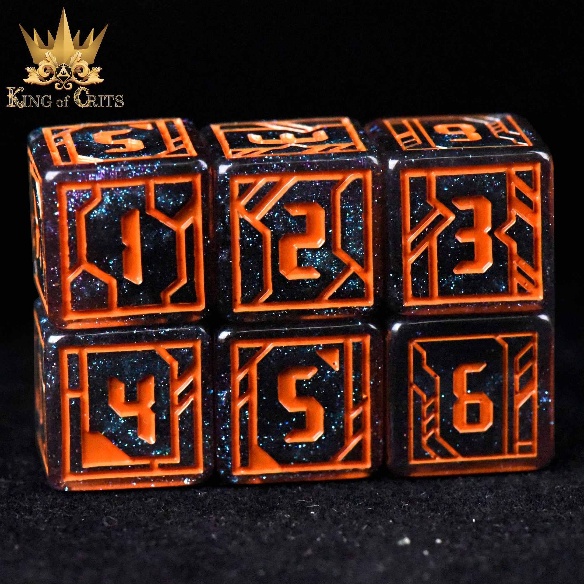 Digital Dystopia - 11 Dice Set - Image 7