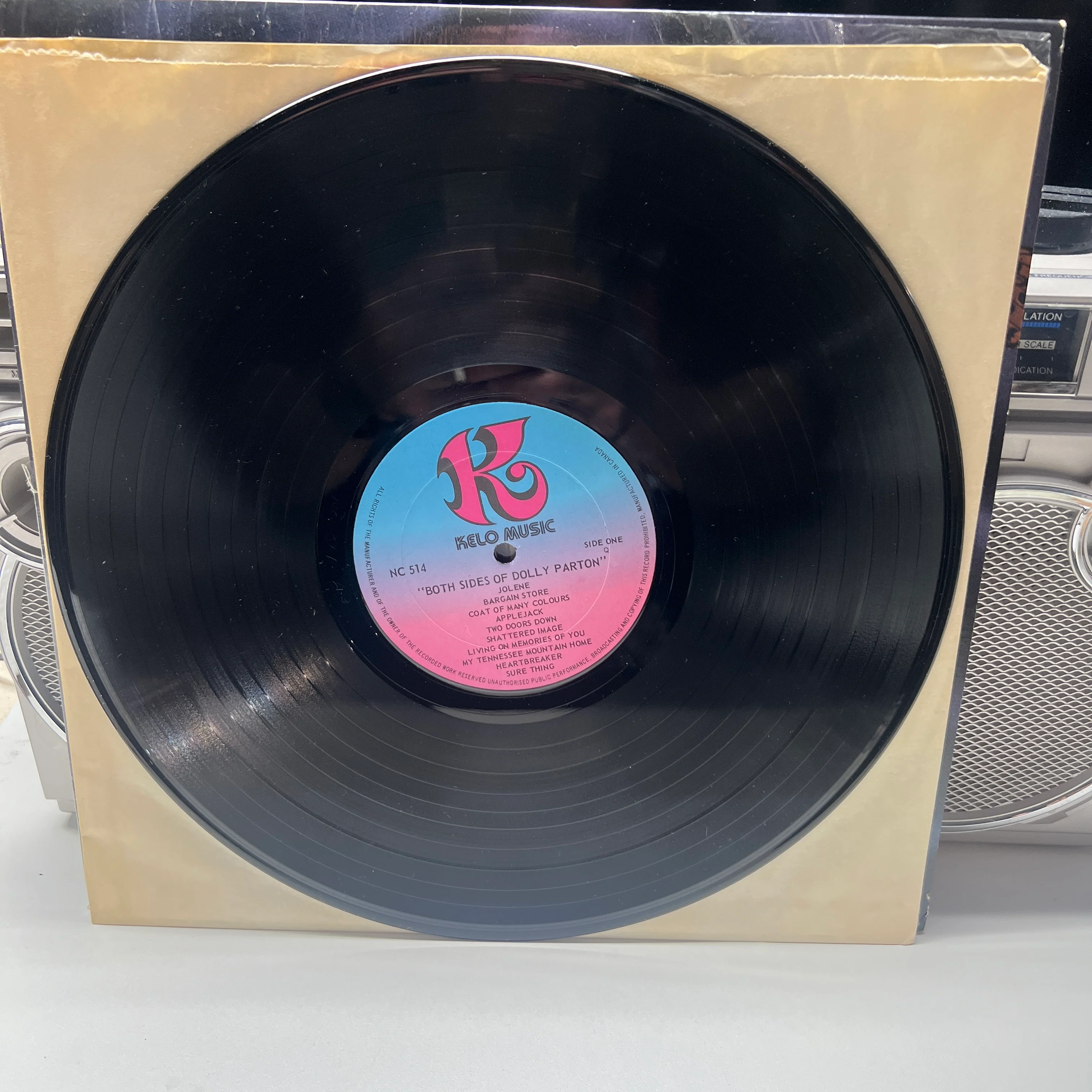 Dolly Parton : Both Sides of Dolly LP Shrink/ Hype Kelo Records - Image 3