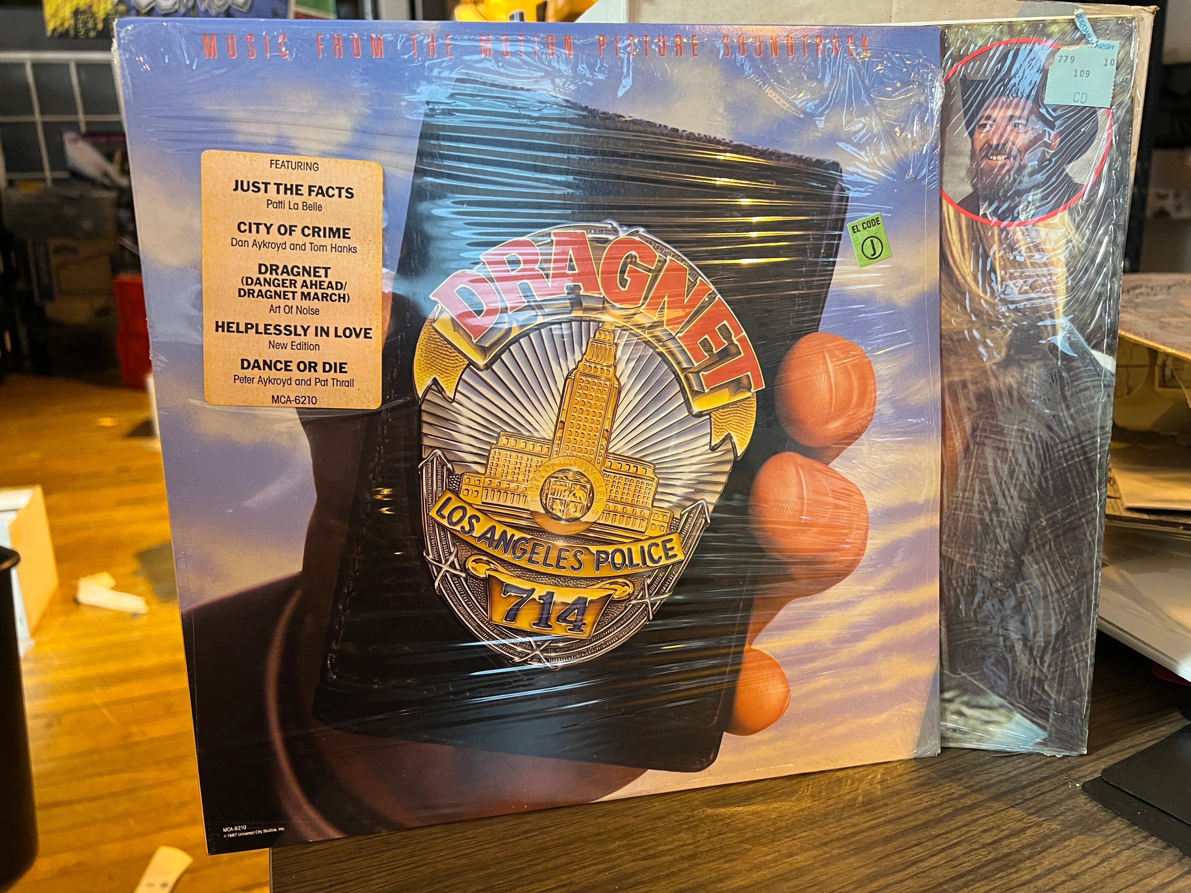 Dragnet  :  Original Soundtrack OST LP : Sealed /Hype