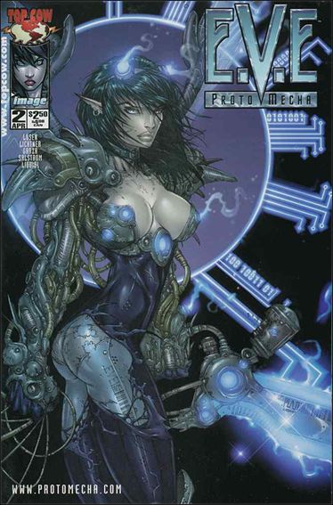 E.V.E Protomecha #2 Stephen Platt Cover