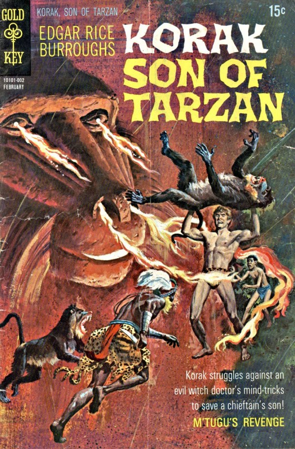 Edgar Rice Burroughs' Korak, Son of Tarzan (1964 Gold Key) #33