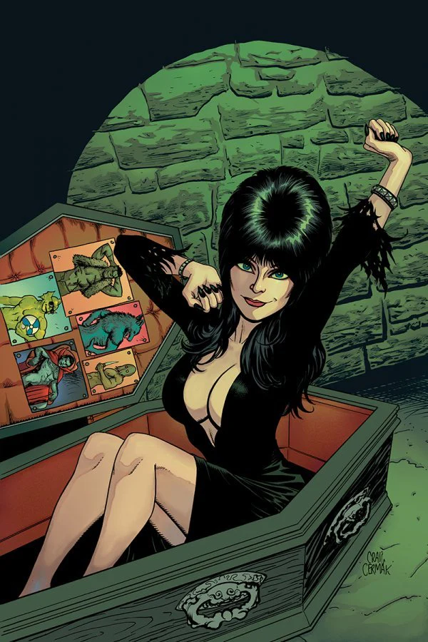 ELVIRA MISTRESS OF DARK #12 10 COPY CERMAK VIRGIN INCV (NET)